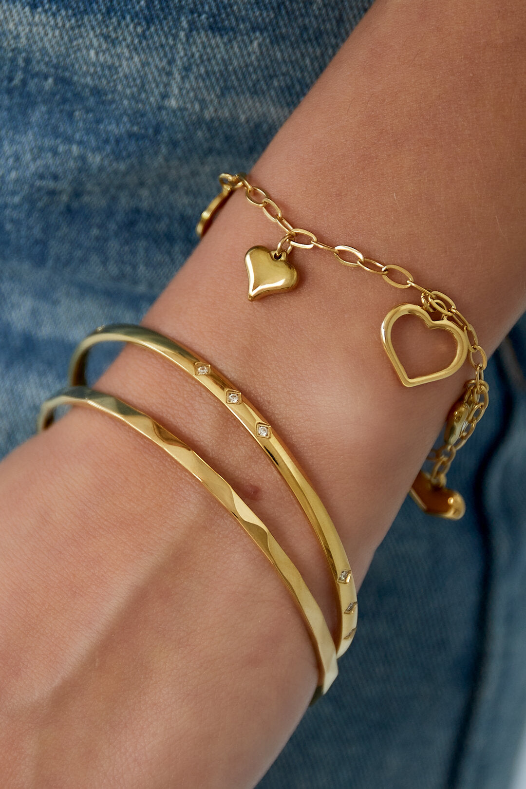 Stylish All-Fit Stainless Steel Bangle for Women