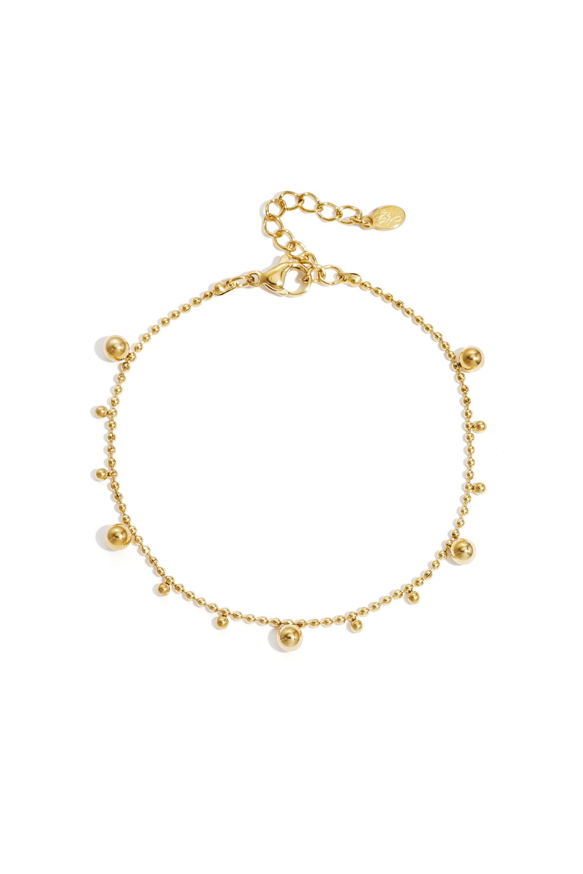 Elegant Polka Dot Chain Bracelet for Everyday Style