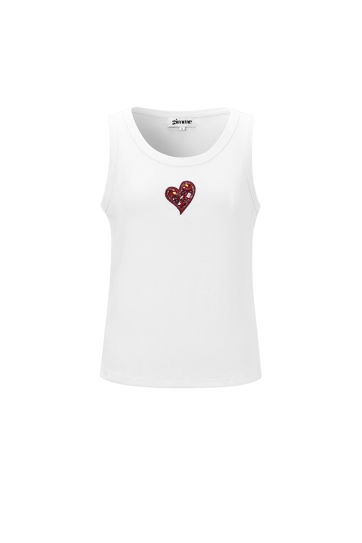 Gimme Soft Knitted Heart Tank Top - Perfect for All Fits