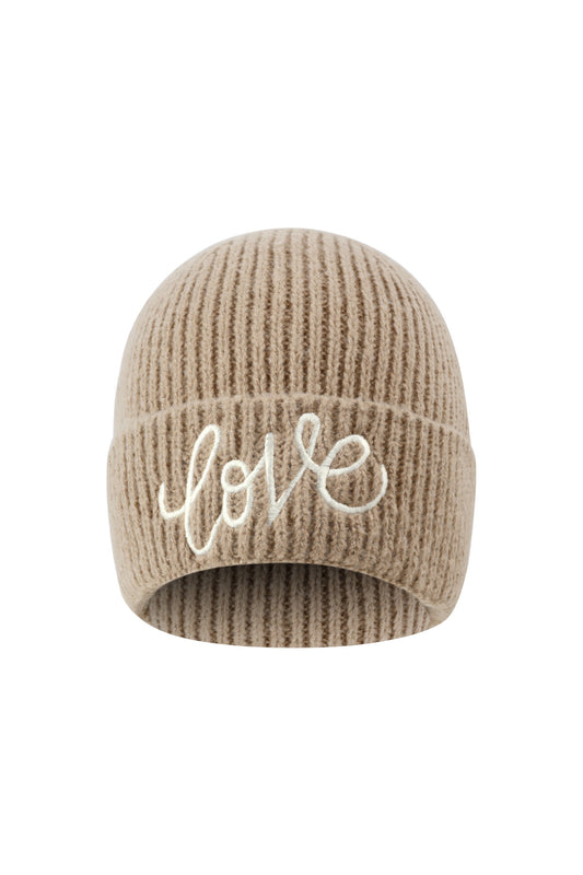 Stylish Fall/Winter Letter Hat for Women