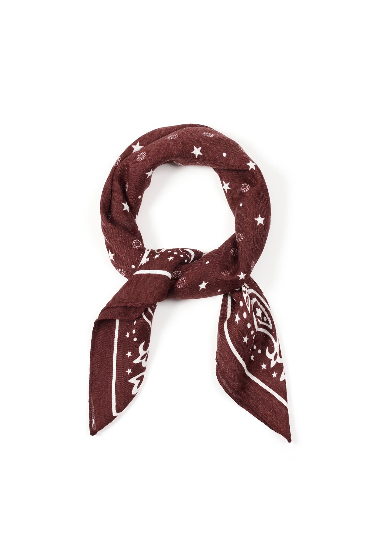 Elegant Crimson Winter Scarf for Women
