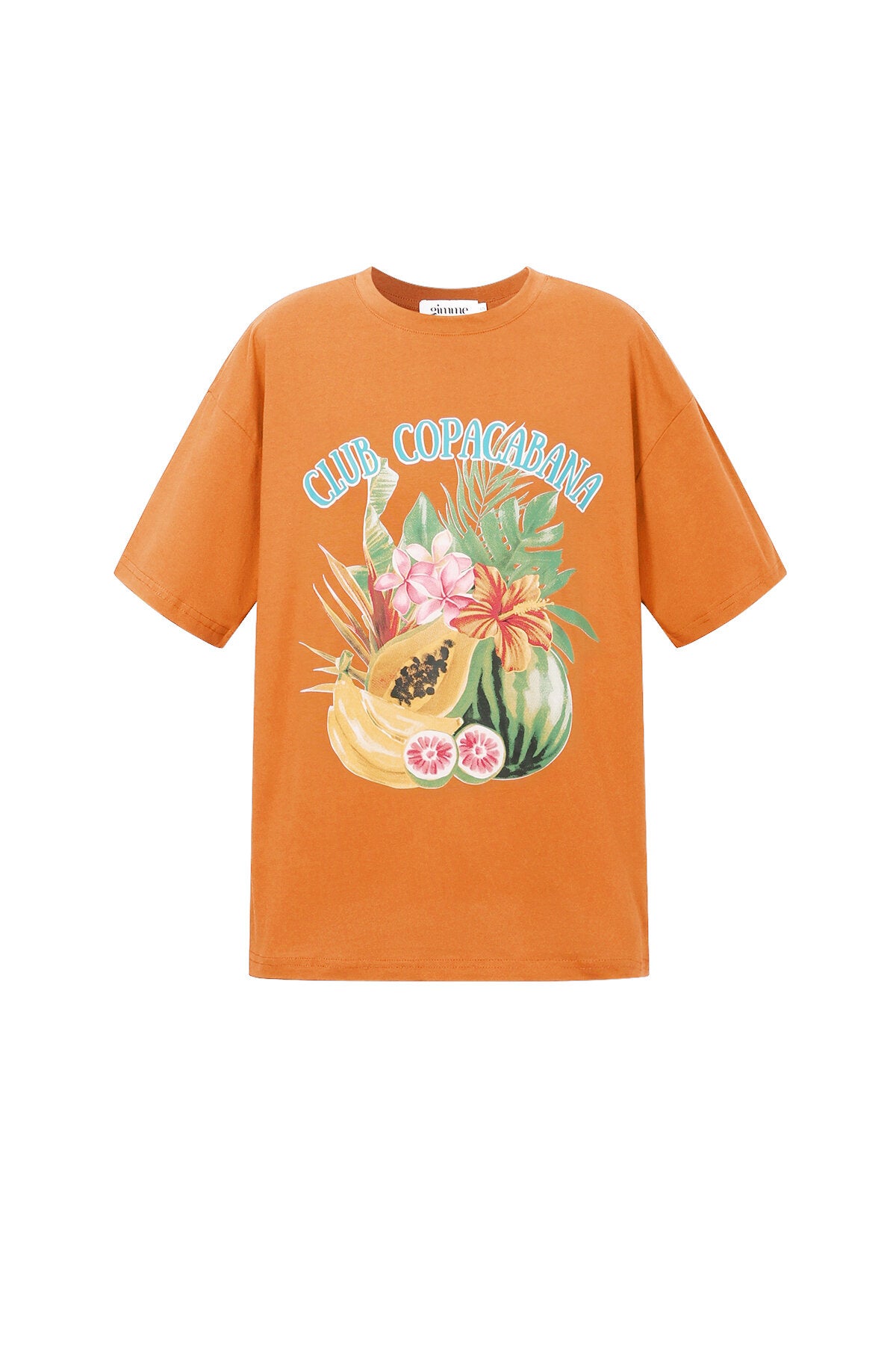 Comfortable All-Fit Cotton T-Shirt with Letter Design