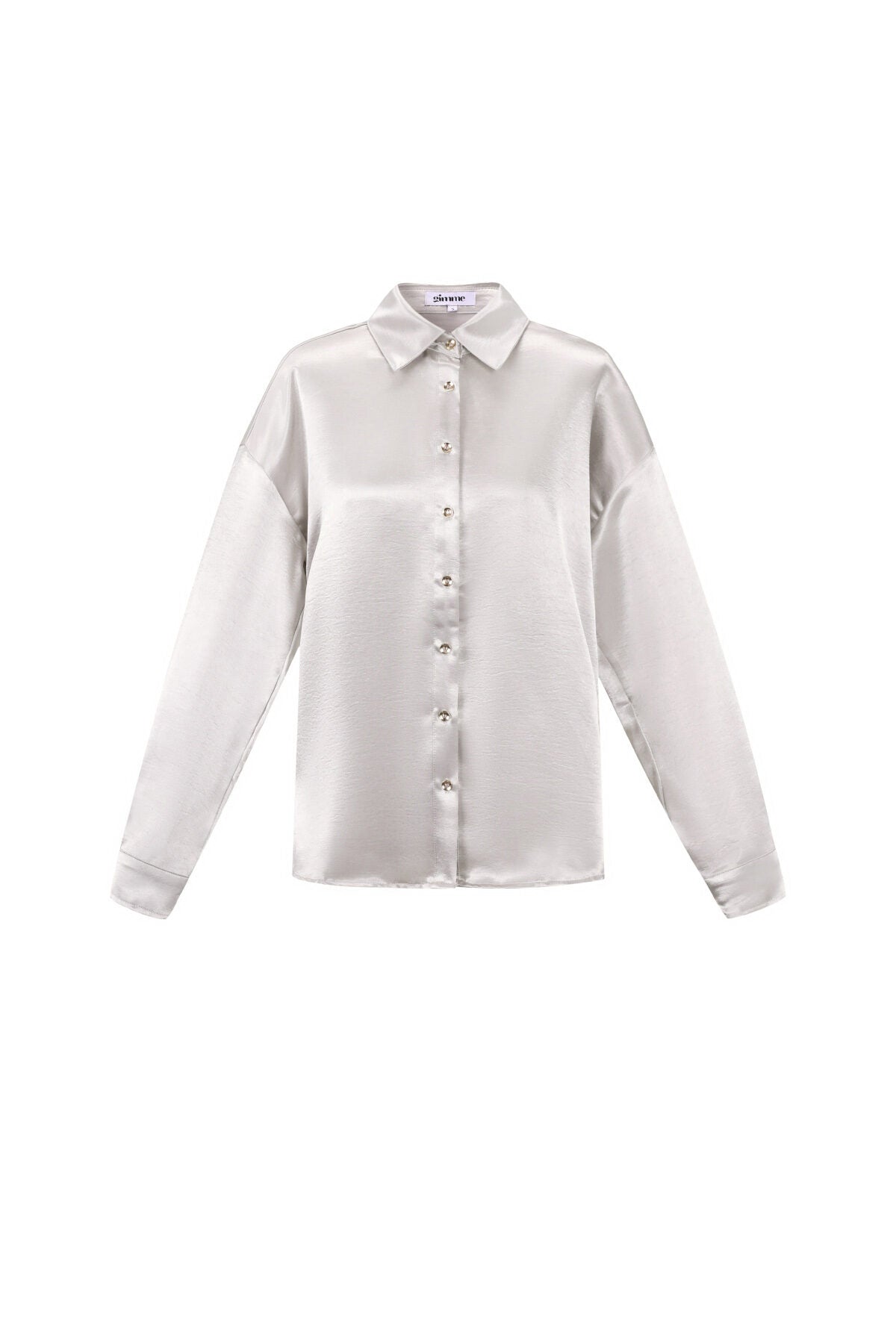 Chic Coffee Brown & Off-White Woven Blouse for Fall