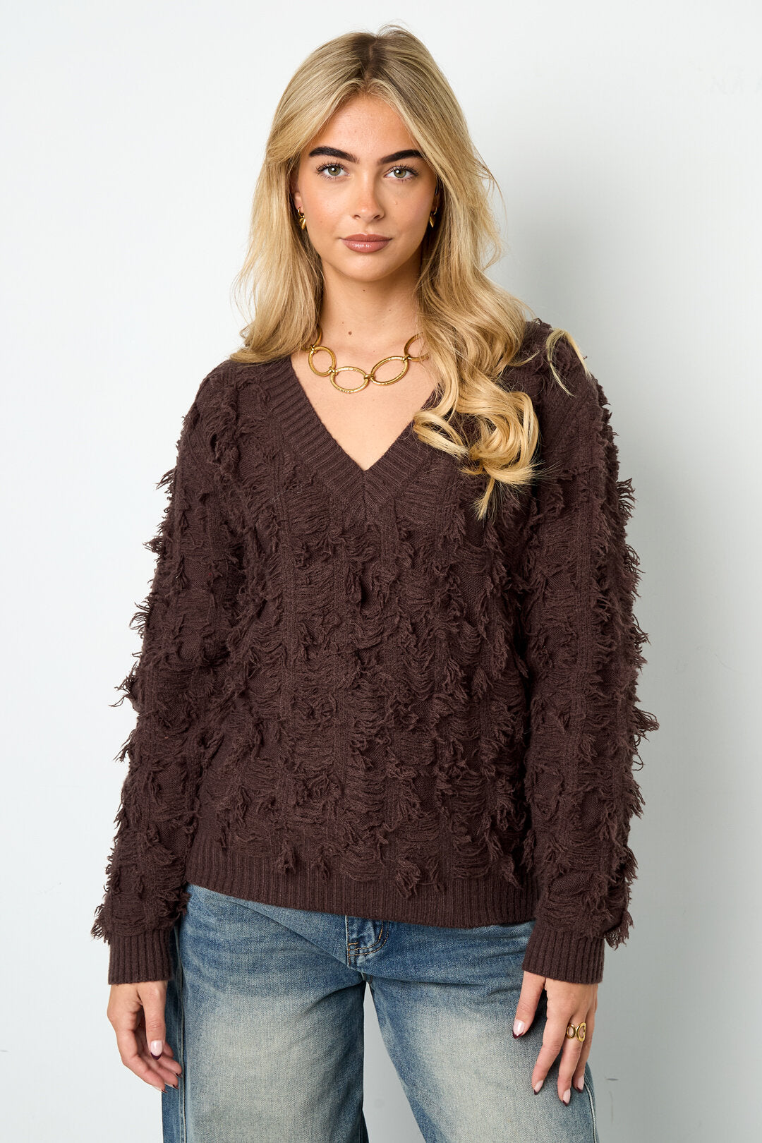 Stylish Fall Knit Sweater for Cozy Winter