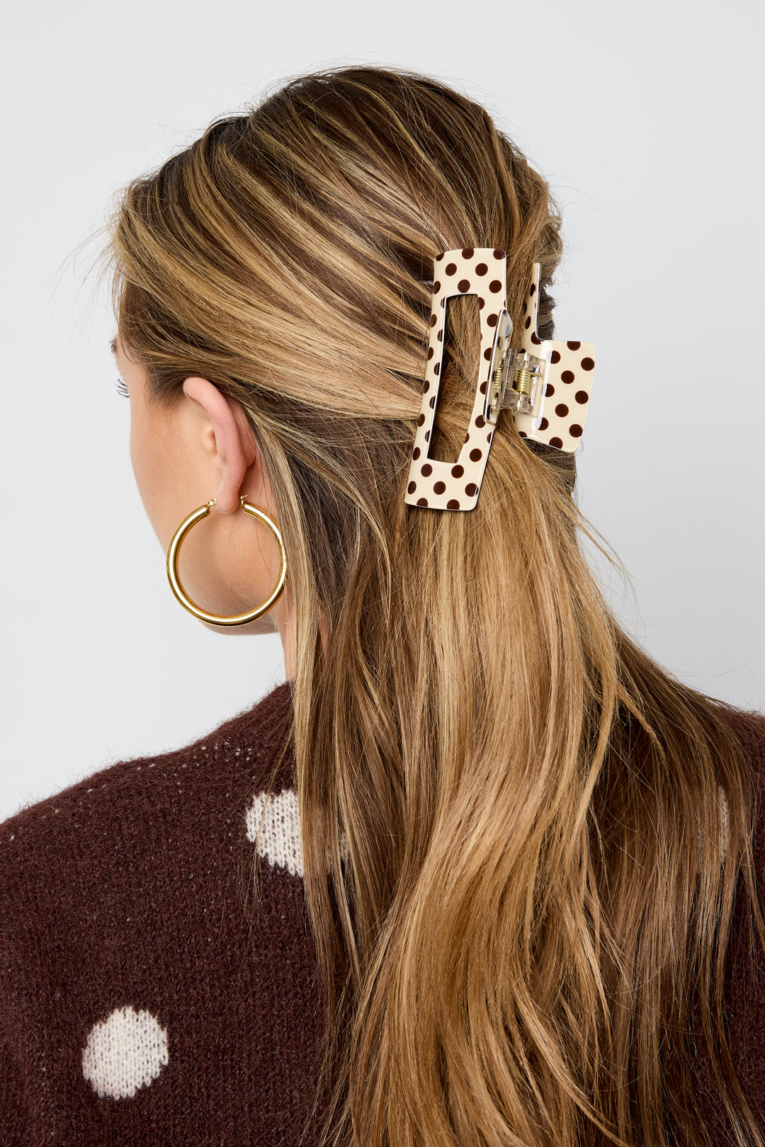Stylish PVC Hair Claw for All Occasions