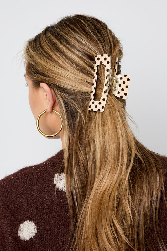 Stylish PVC Hair Claw for All Occasions