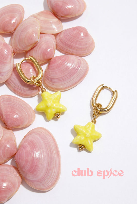 Stylish Starfish Bead Earrings for Spring/Summer