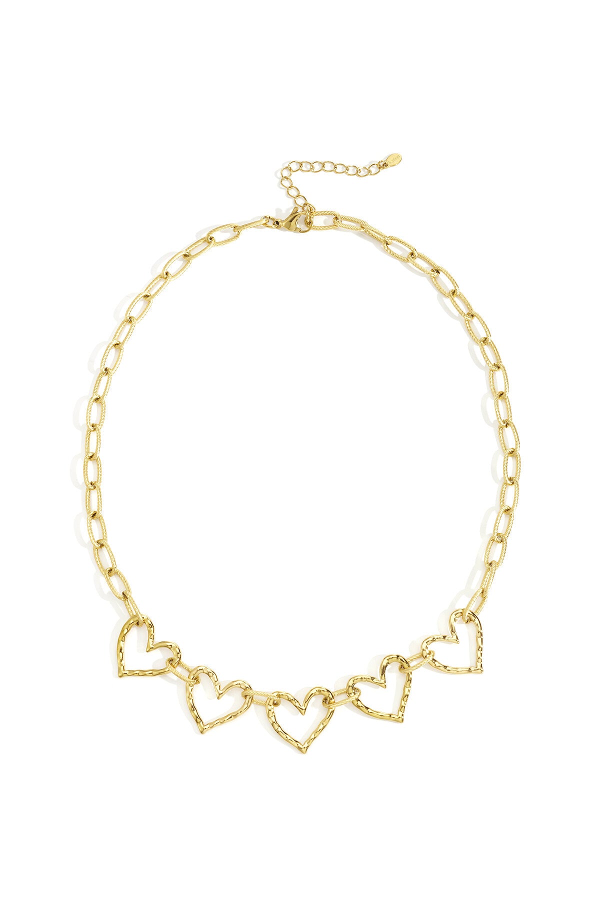 Elegant Heart Chain Necklace for Daily Wear