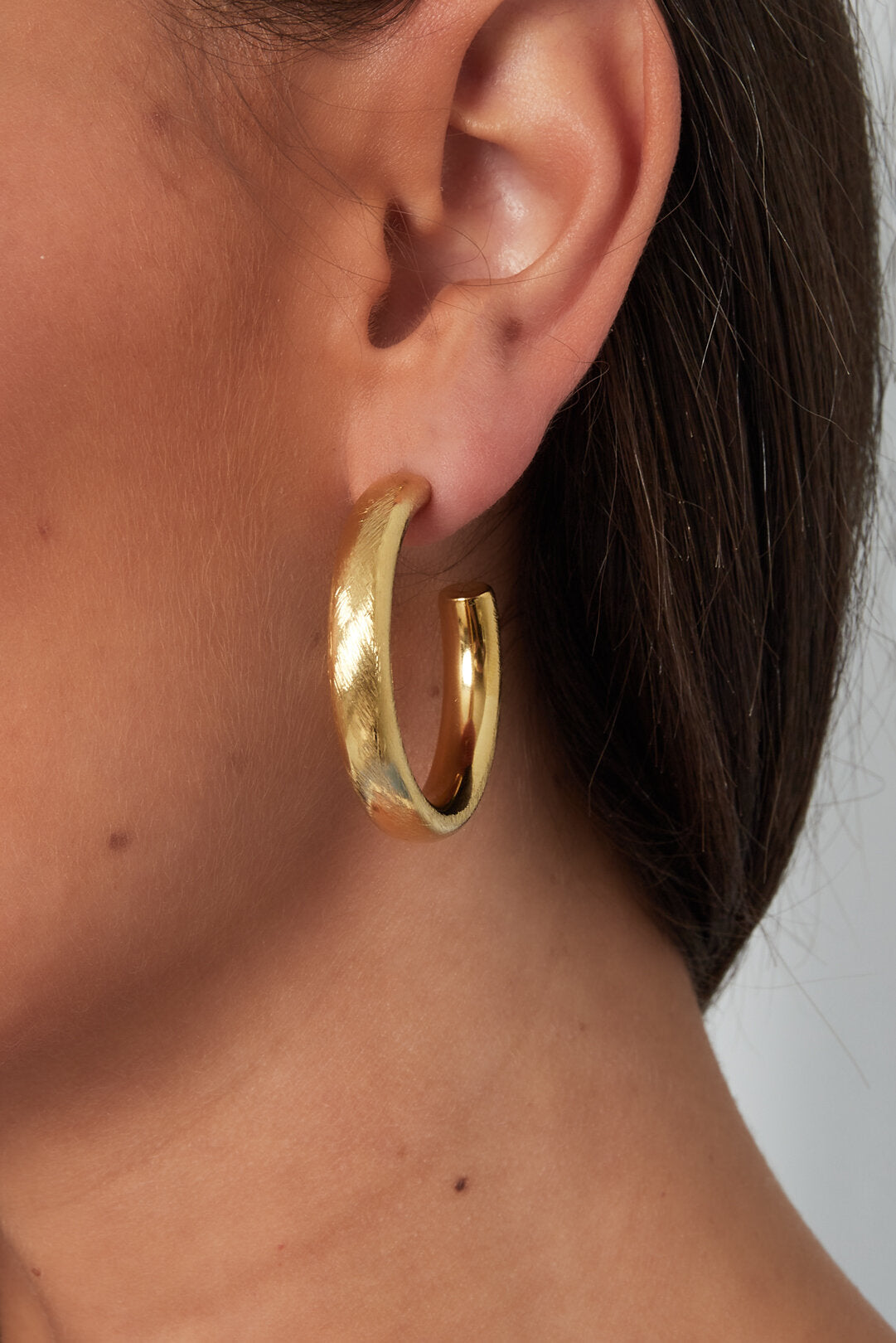 Stylish Irregular Shaped Hoop Earrings for Women