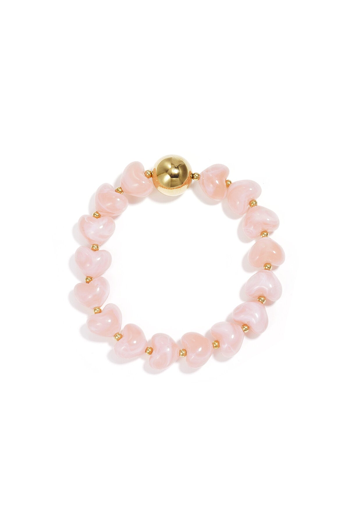 Charming Heart Beaded Bracelets for Spring/Summer