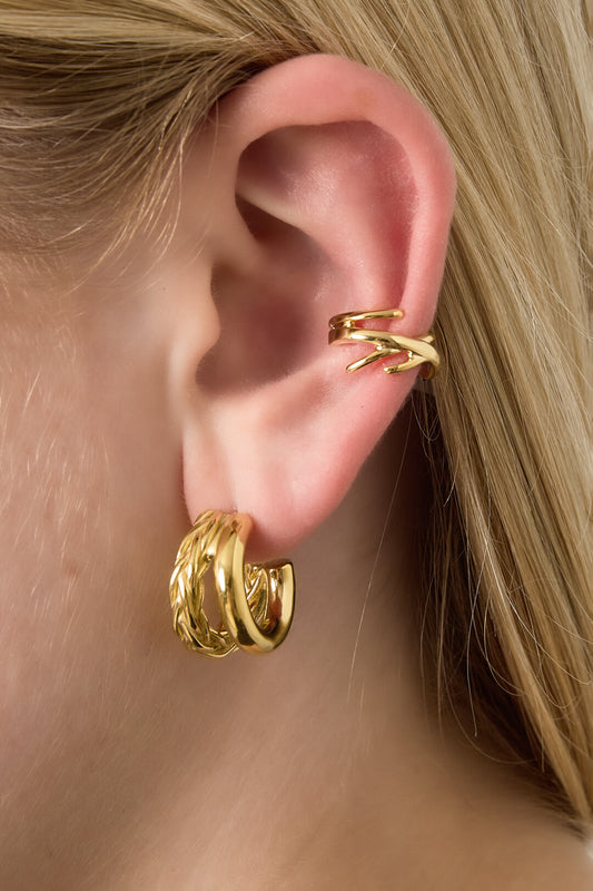Elegant All-Fit Ear Cuffs for Everyday Glamour