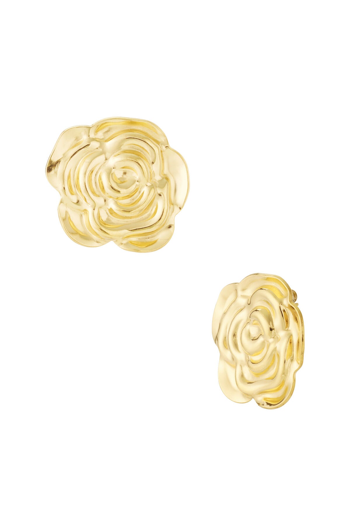 Elegant Flower Stud Earrings for Daily Wear