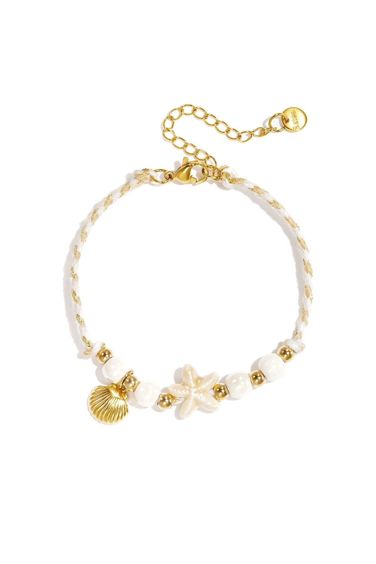 Elegant Starfish Beaded Bracelet for Summer