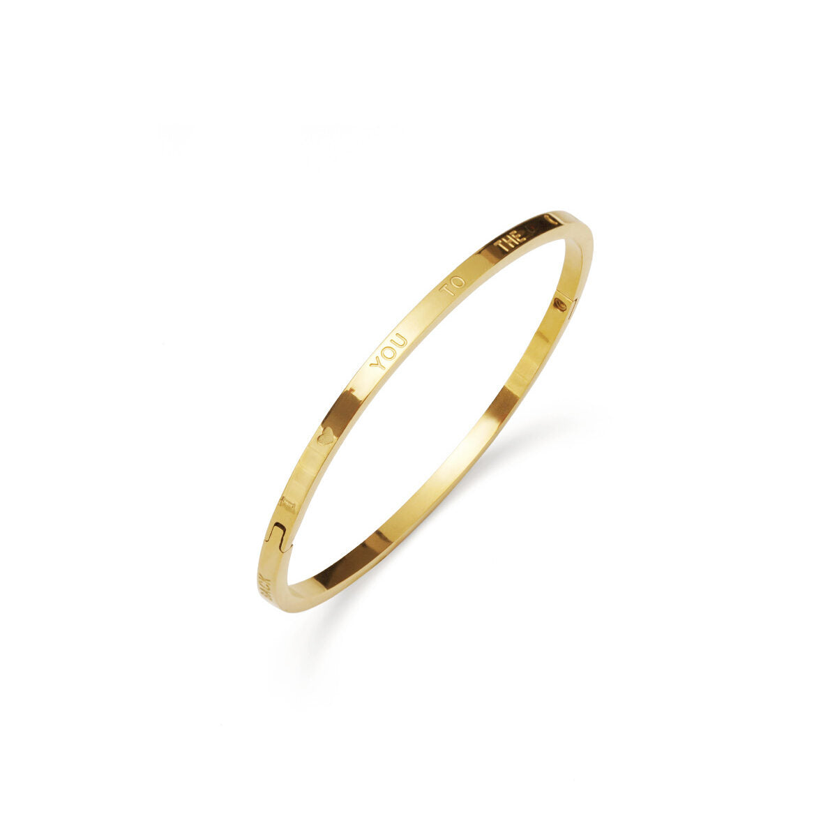 Elegant Letter Bangle for Everyday Wear