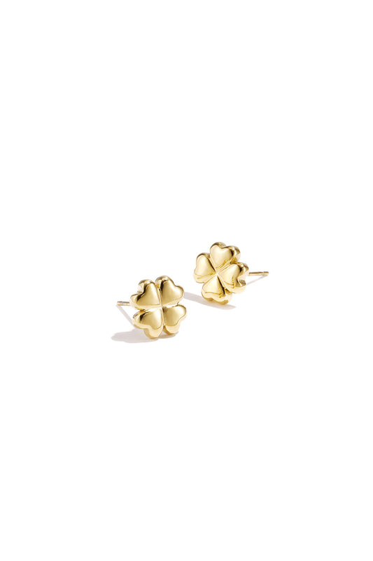 Stylish Minimalist Clover Stud Earrings for Women