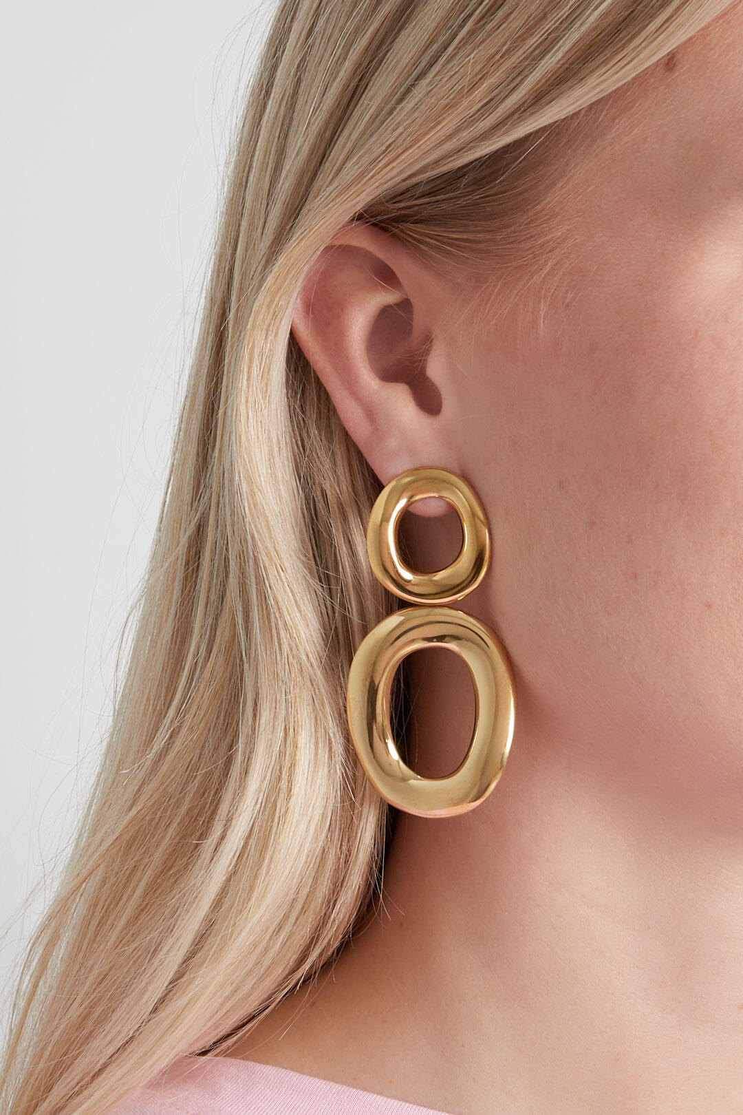 Elegant Circle Drop Earrings for Everyday Wear
