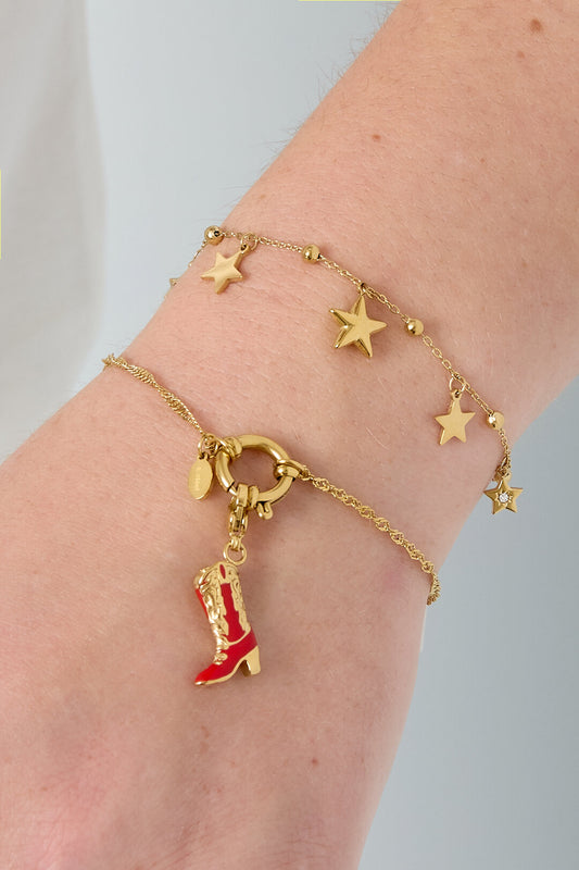 Elegant Star Charm Bracelet for Everyday Glamour
