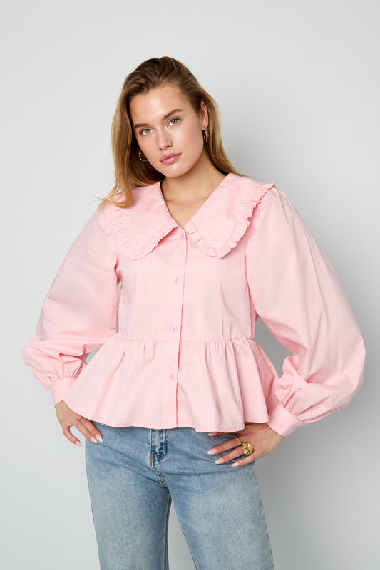 Gimme Cotton Woven Casual Blouse for Spring/Summer