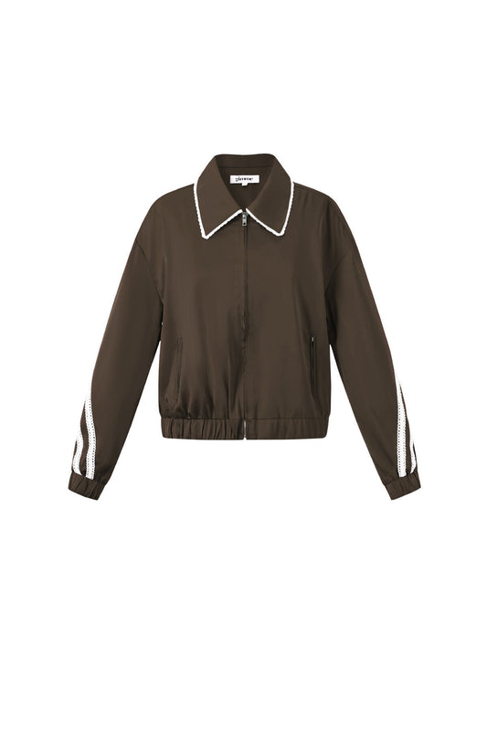 Gimme Sporty Color Clash Jacket & Coat Set for Fall/Winter