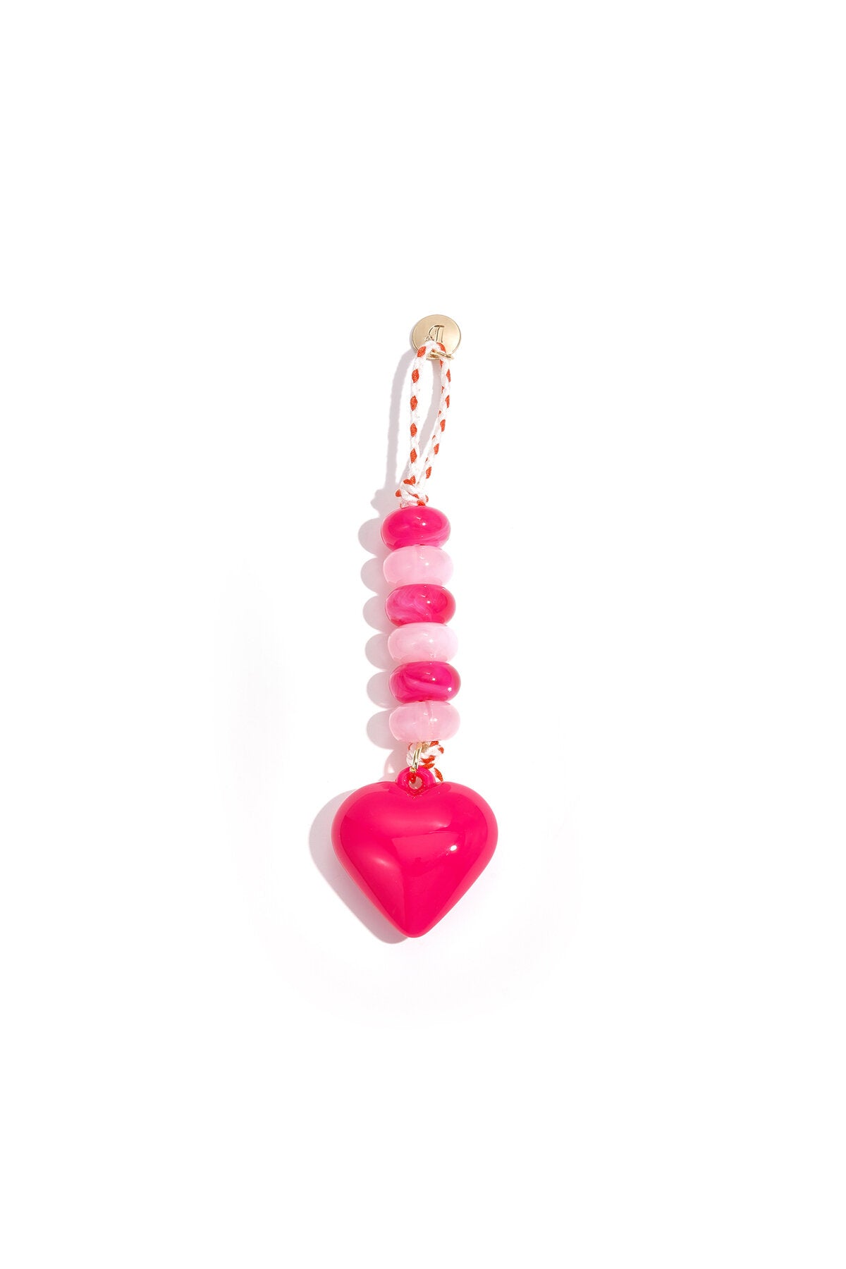 Charming Heart Bag Charms for Spring/Summer