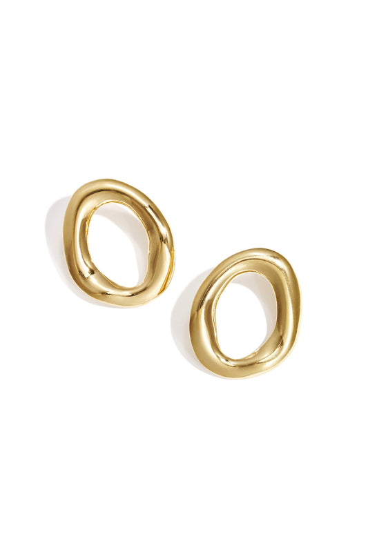 Stylish Circle Stud Earrings for Everyday Wear