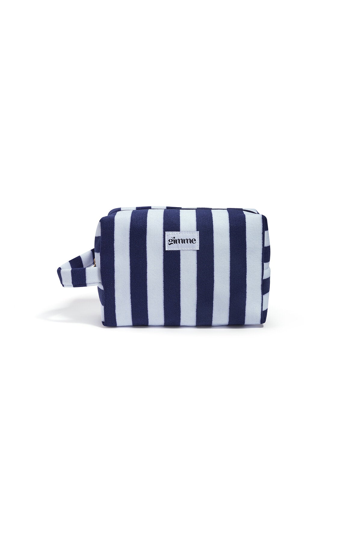 Chic Stripe Makeup Bag for Spring/Summer