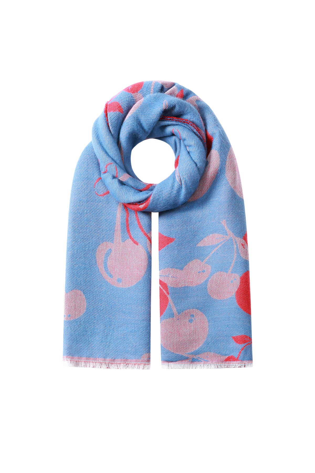 Soft Acrylic Winter Scarf for Women, Simple & Casual