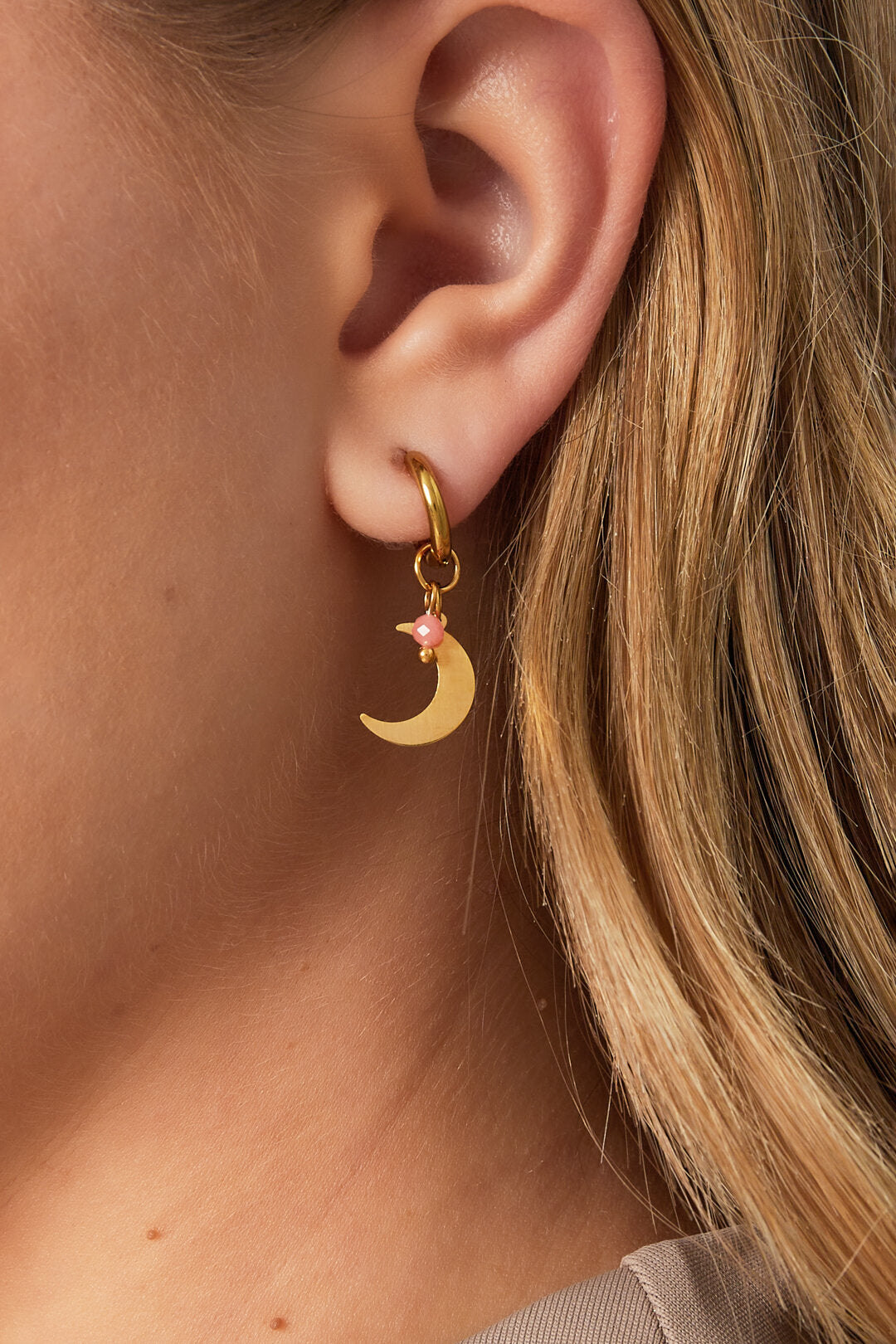 Stylish Pink & Baby Blue Drop Earrings for Spring/Summer