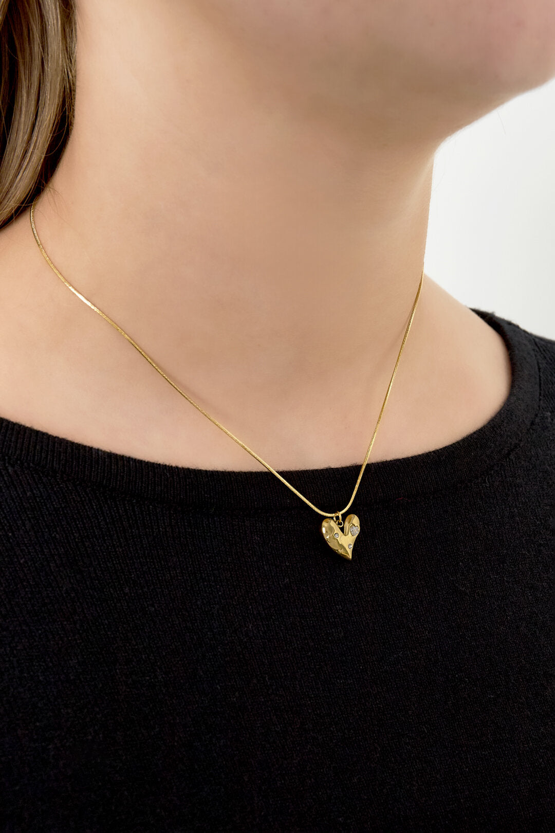Elegant Heart Pendant Necklace for Everyday Wear
