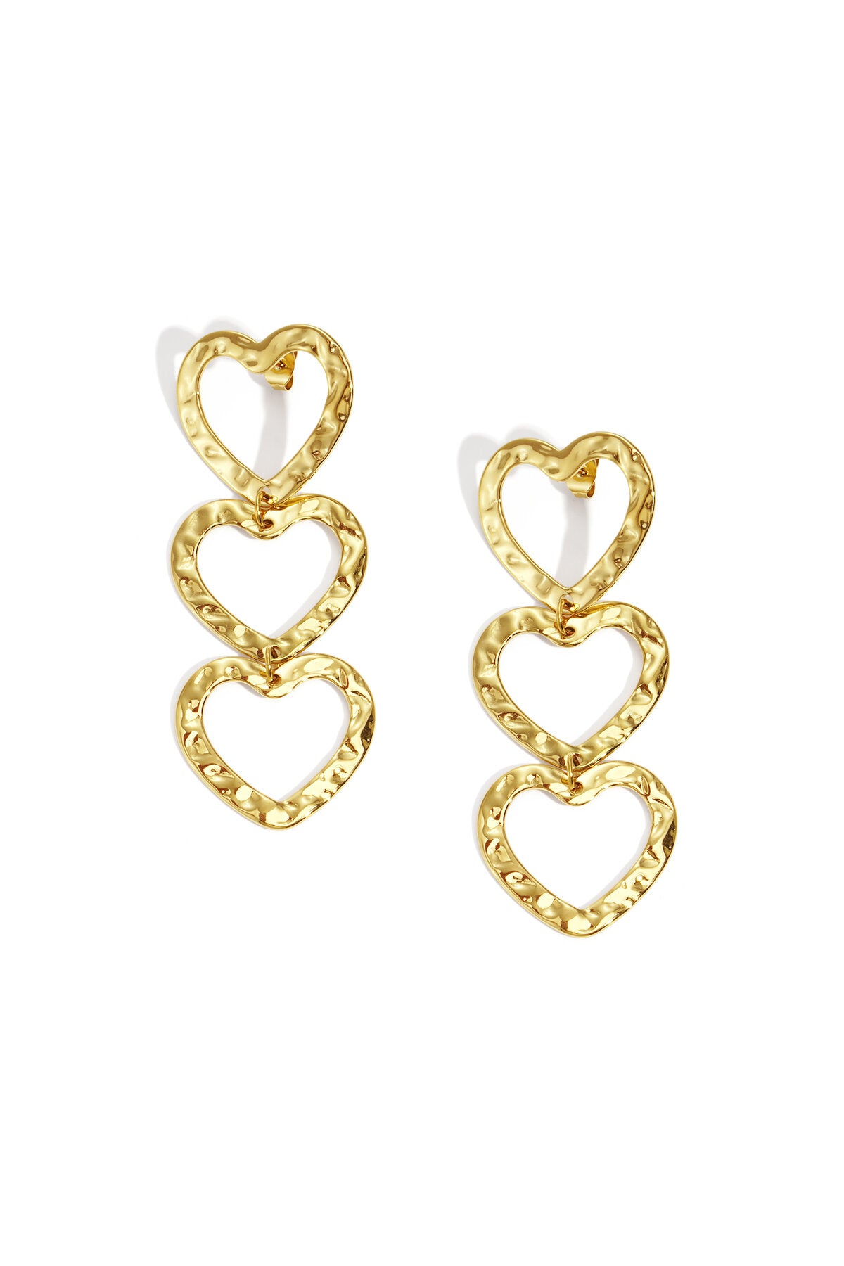 Elegant Heart Dangle Earrings for All Occasions