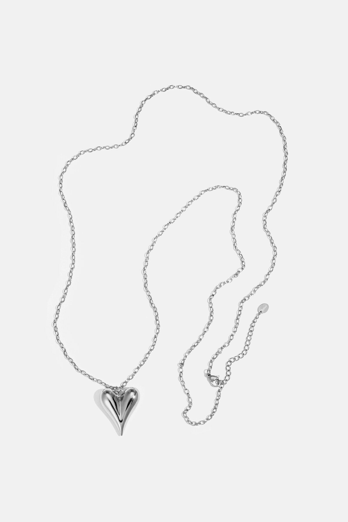 Elegant Long Heart Necklace for Everyday Wear