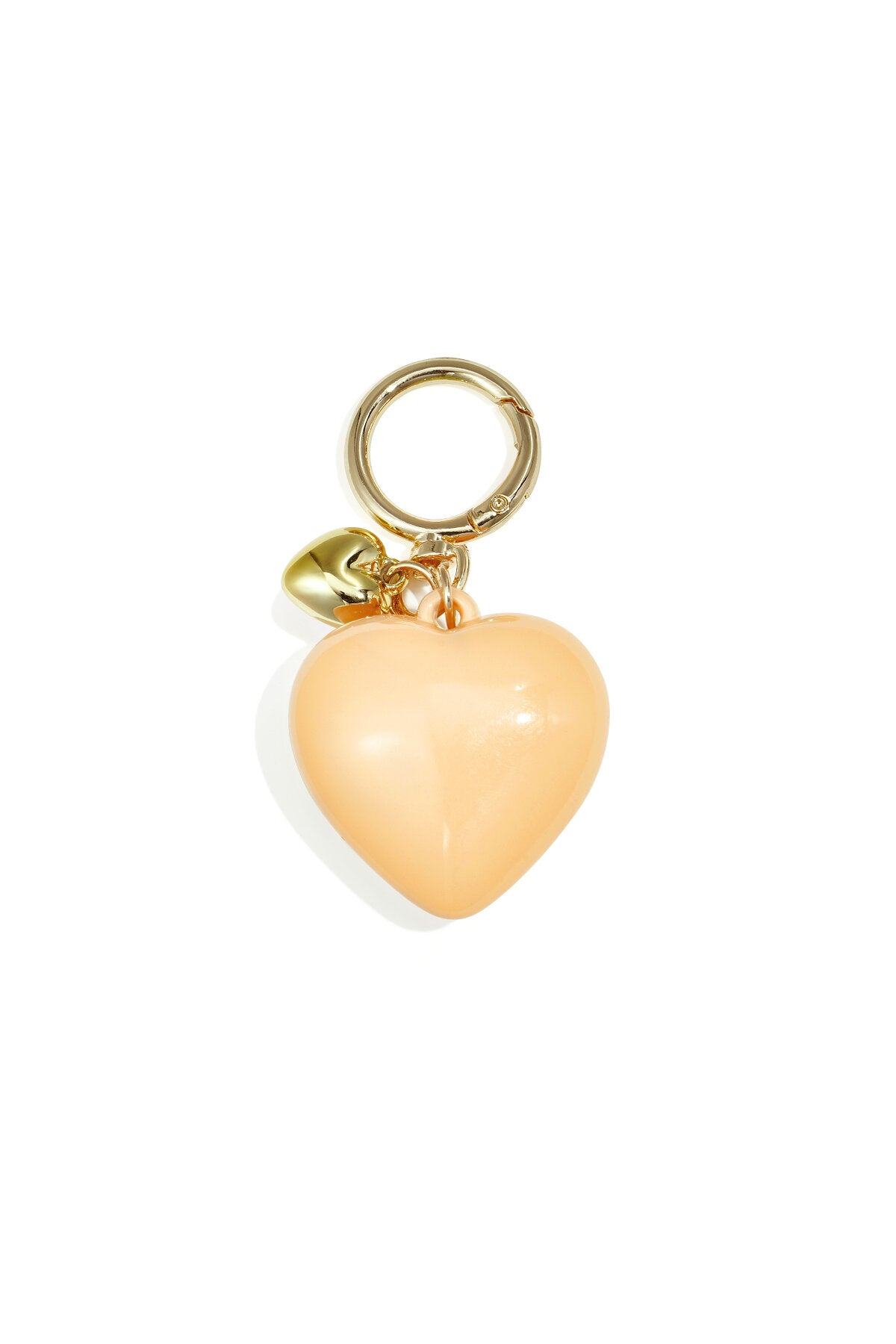 Charming Heart-Shaped Bag Charms for Women