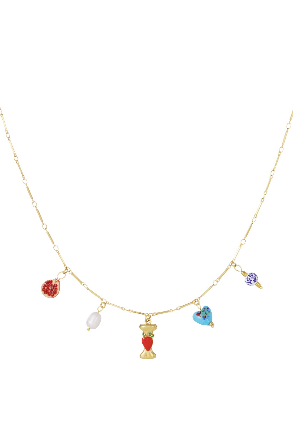 Elegant Letter Pendant Necklace for Spring/Summer