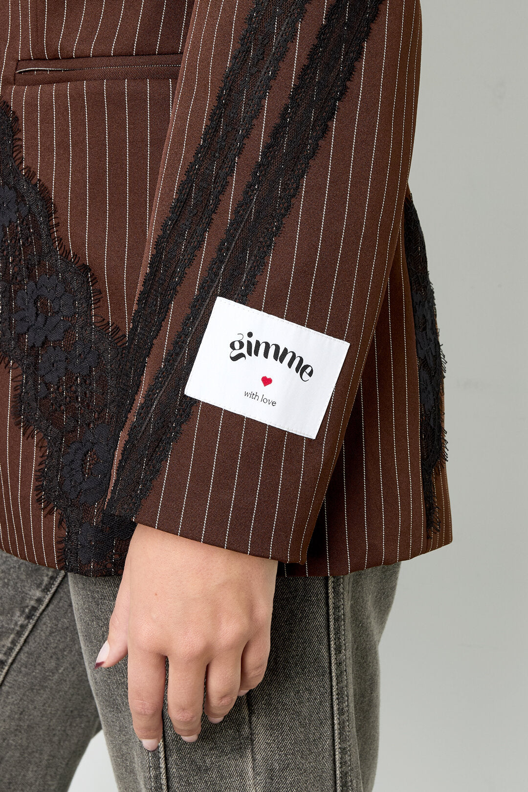 Elegant Striped Ladies' Suit Set for Fall/Winter