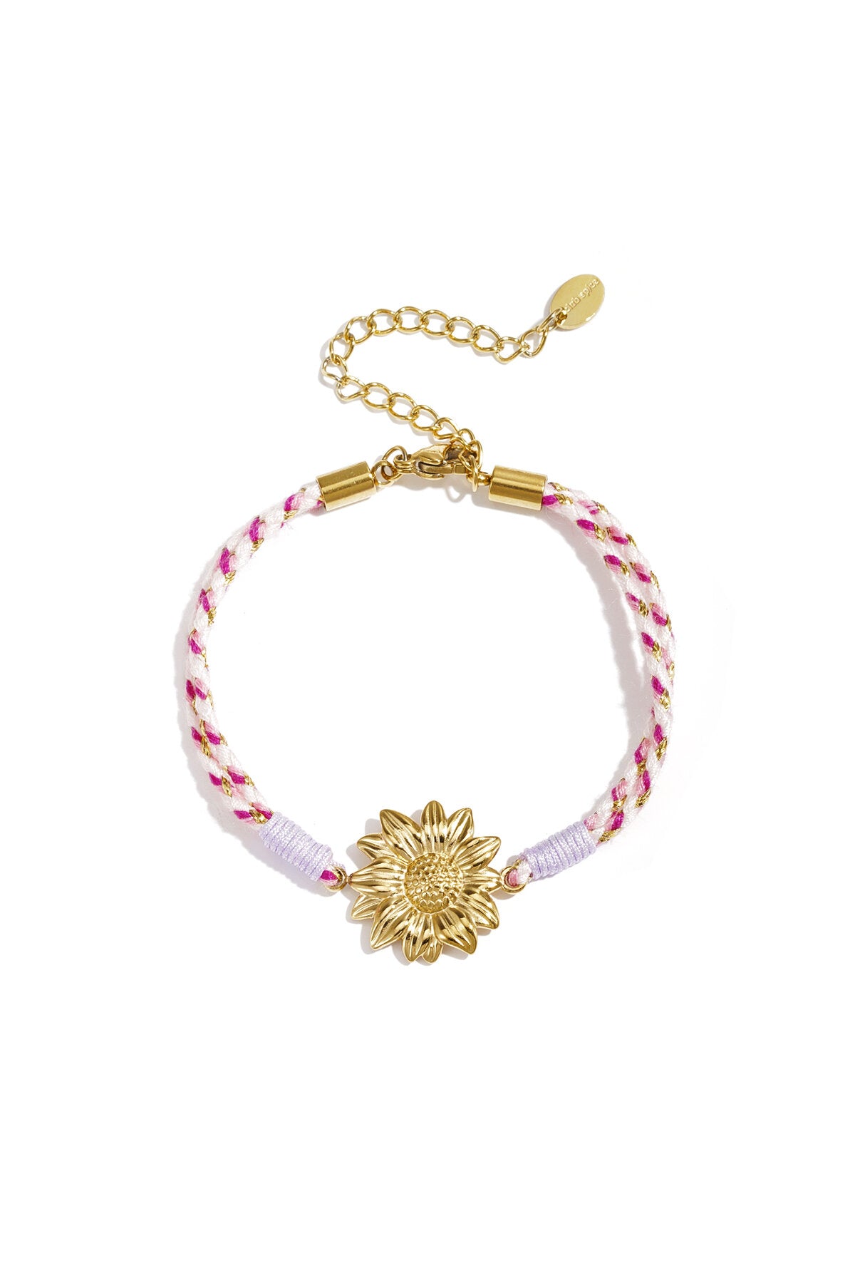 Elegant Gold Braided Bracelet for Spring/Summer