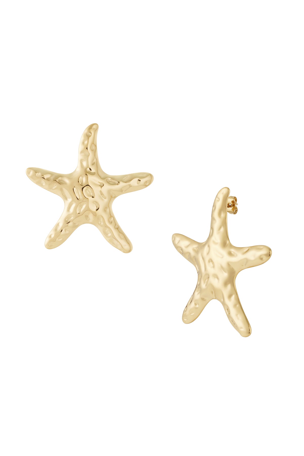 Elegant 14K Gold Plated Stud Earrings for Spring