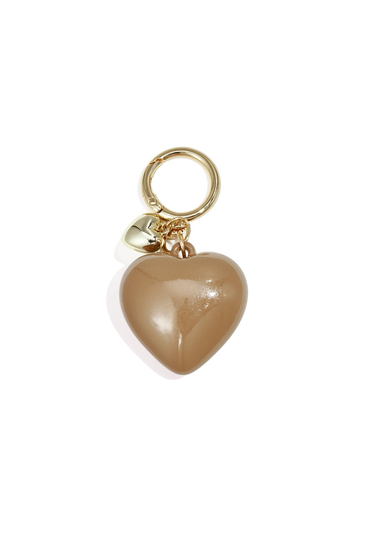 Charming Heart-Shaped Bag Charms for Women