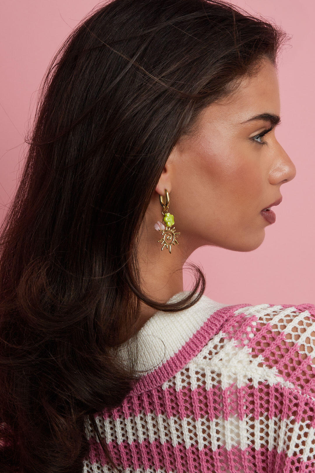 Elegant Gold Drop Earrings for Spring/Summer
