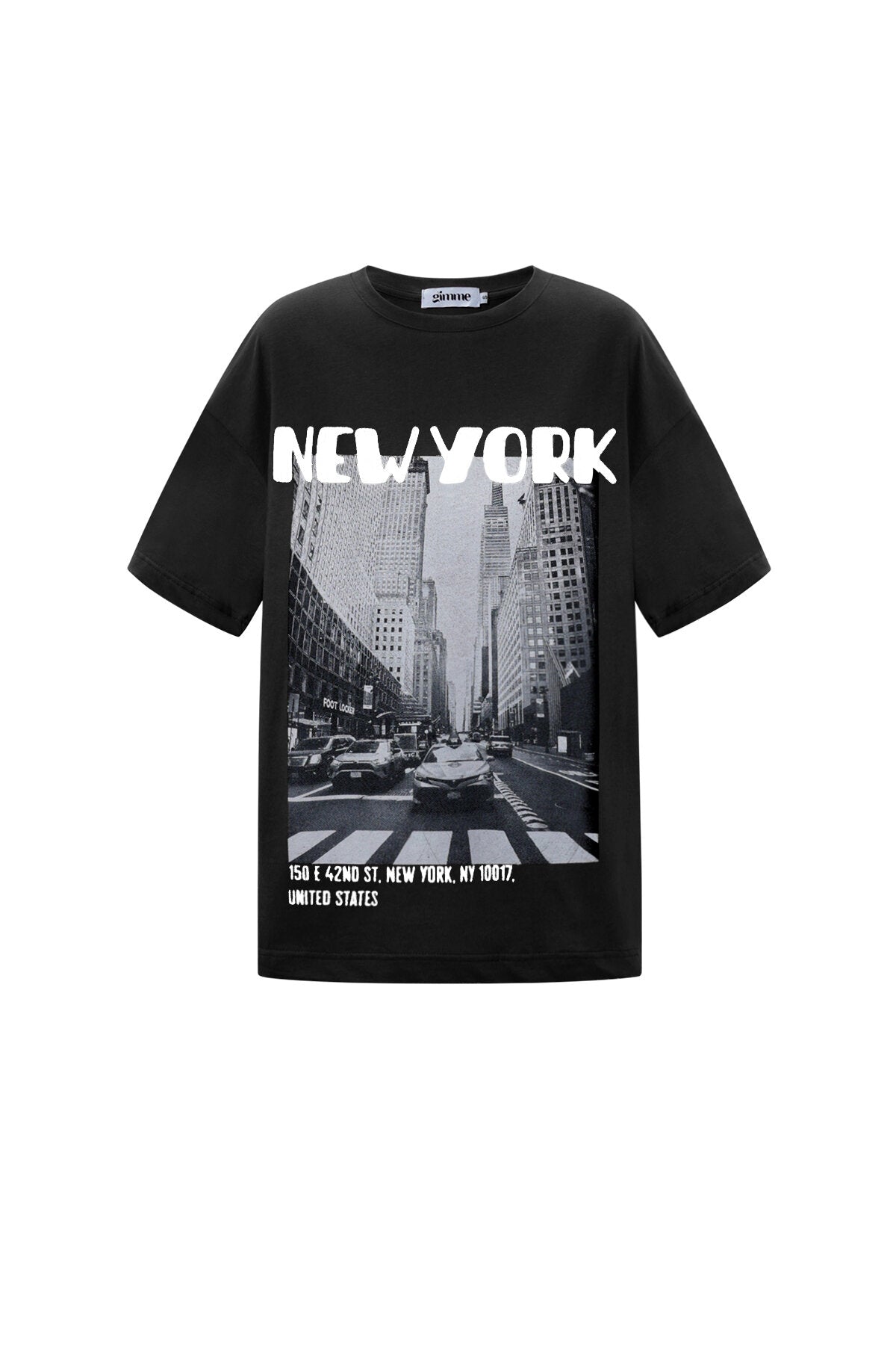 Gimme Casual Cotton Knit T-Shirt for Women