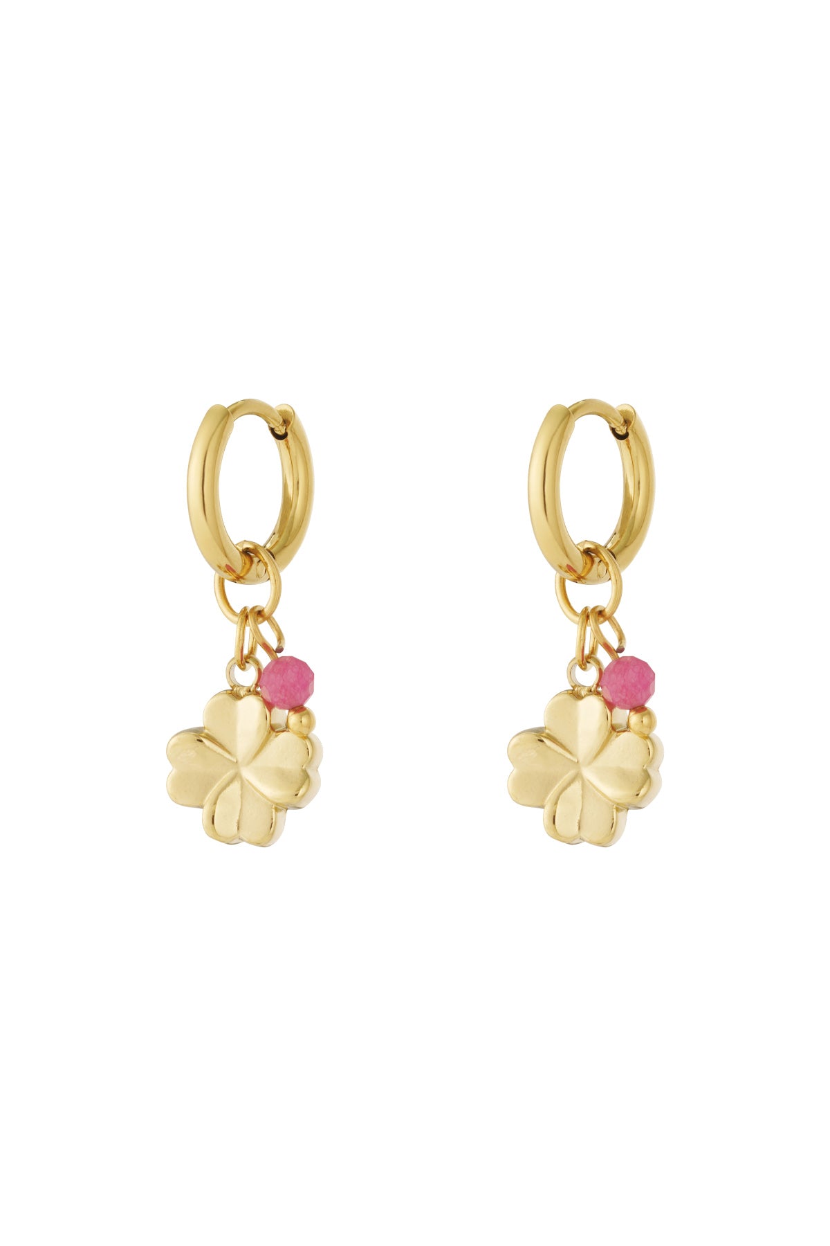 Elegant Clover Drop Earrings for Spring/Summer