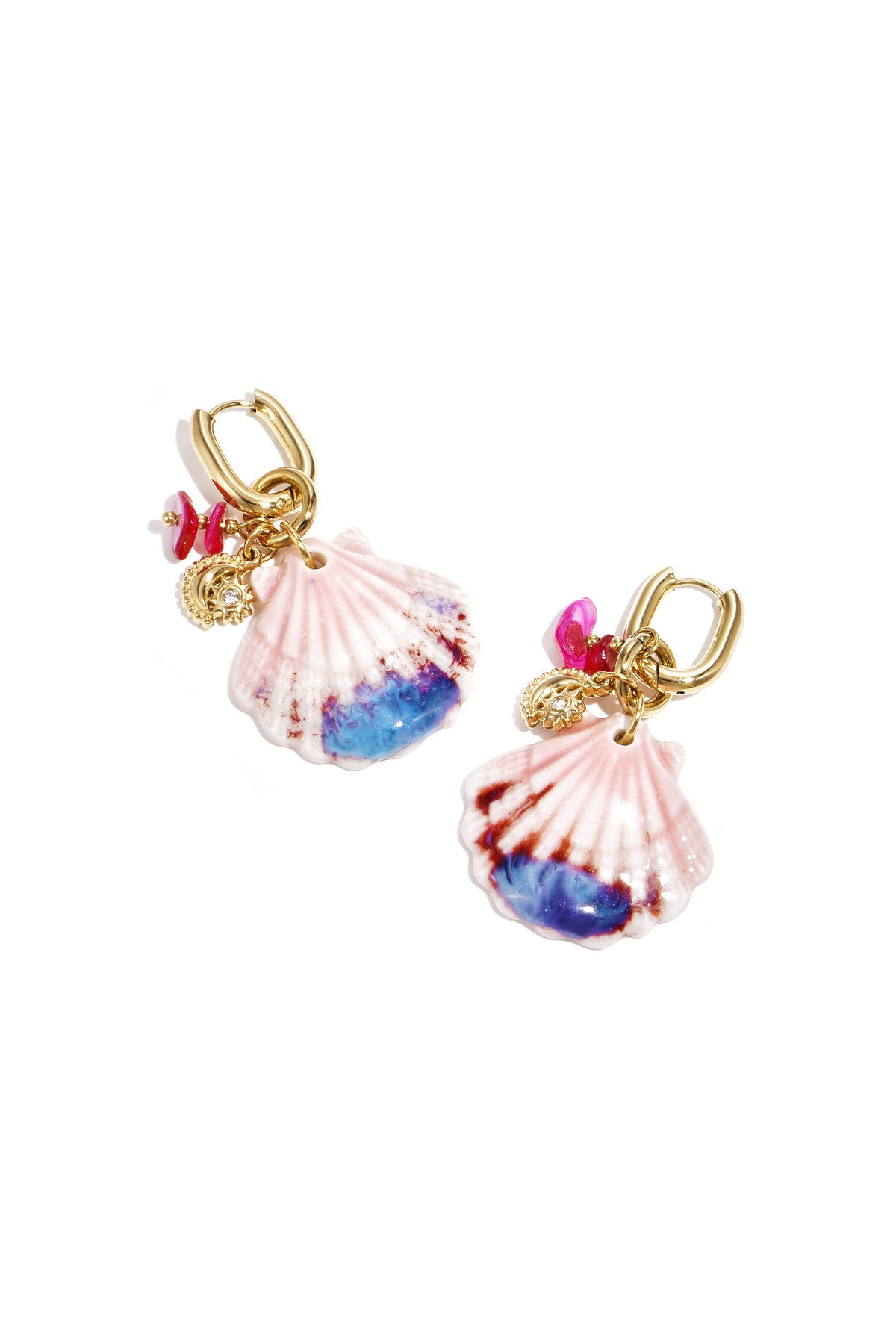 Elegant Gold Color Drop Earrings for Spring/Summer