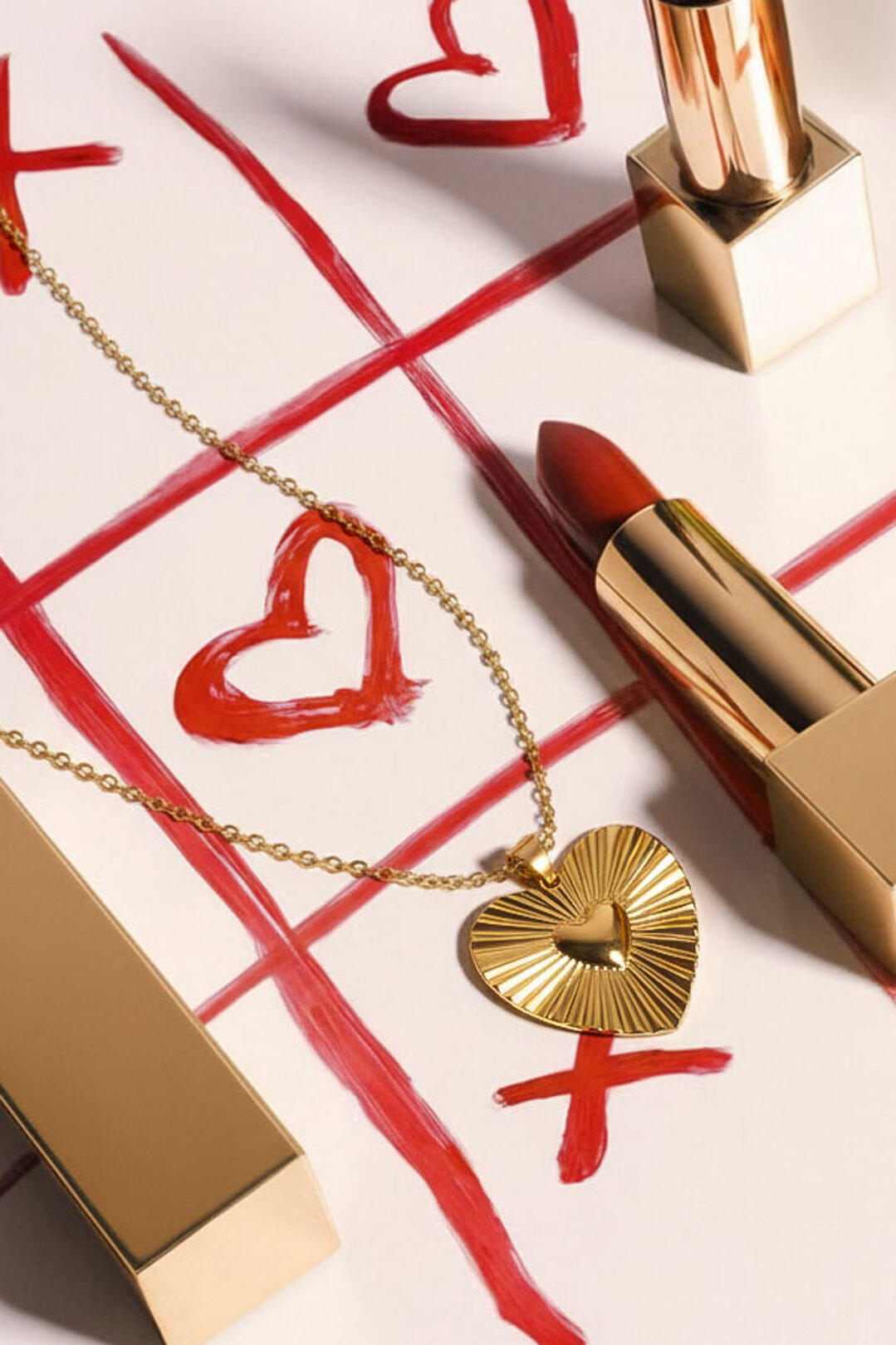 Elegant Gold Heart Pendant Necklace for Everyday Wear