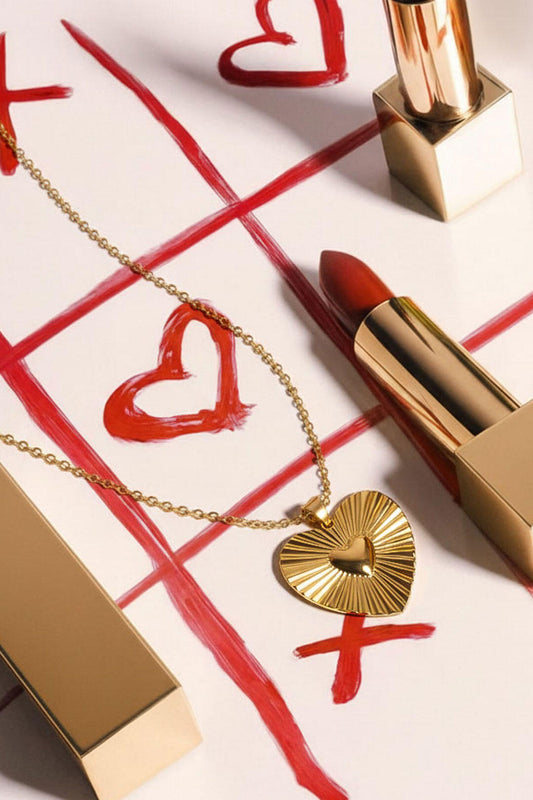 Elegant Gold Heart Pendant Necklace for Everyday Wear