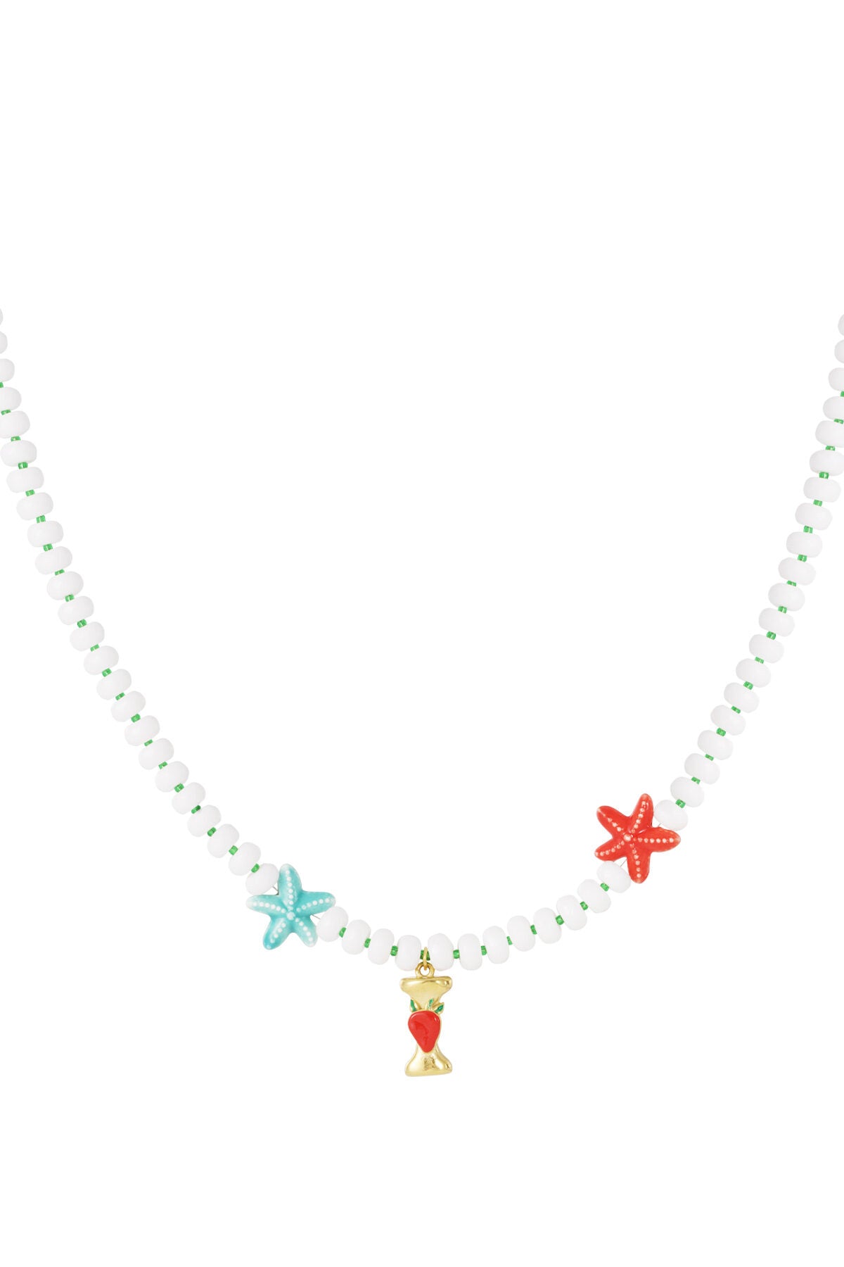 Chic Mixed Color Beaded Necklace for Everyday Style