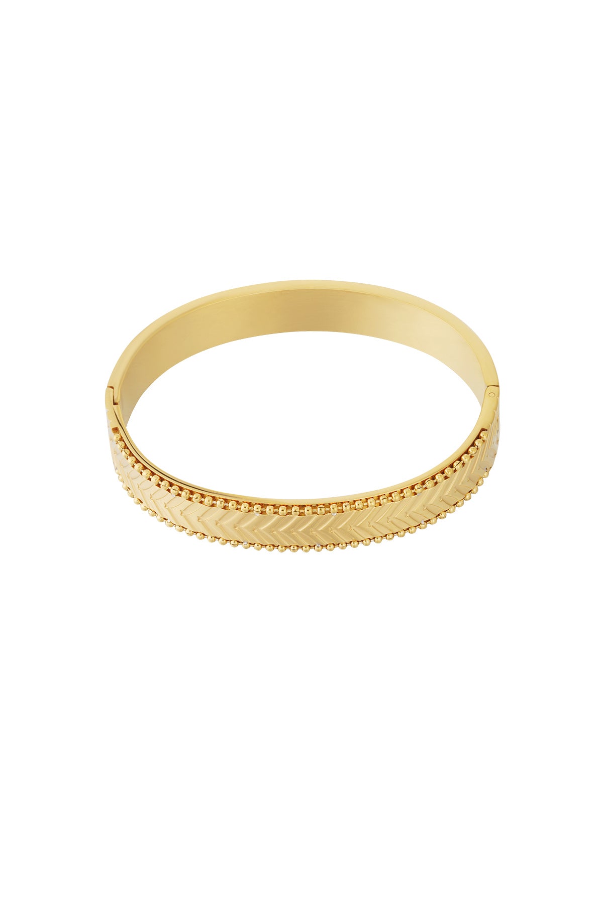 Elegant All-Fit 14K Gold Plated Bangle for Daily Wear