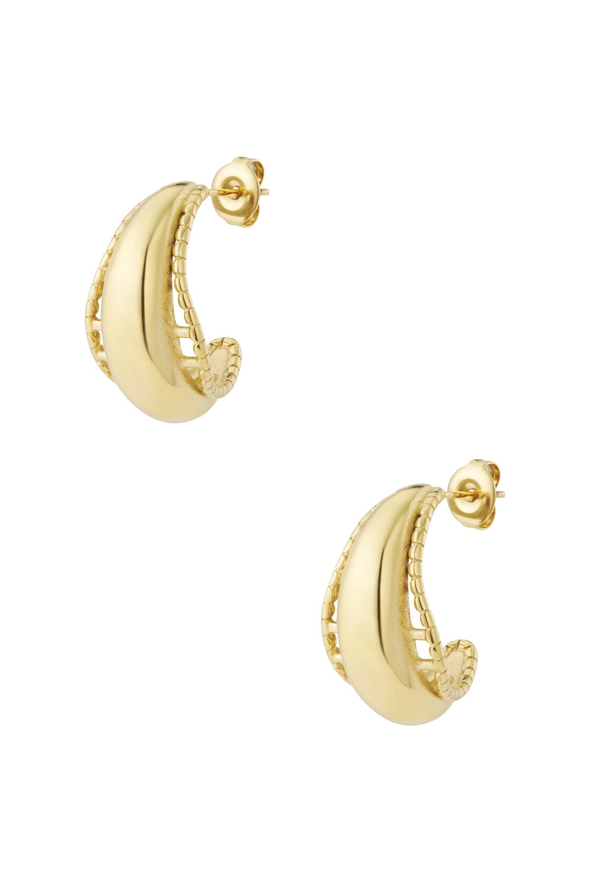 Elegant Irregular Hoop Earrings for Everyday Style
