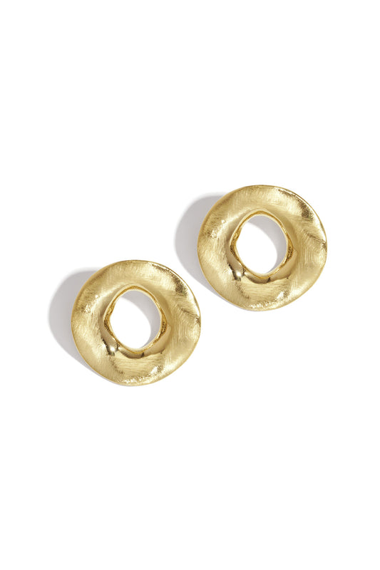 Elegant Circle Stud Earrings for Everyday Glamour