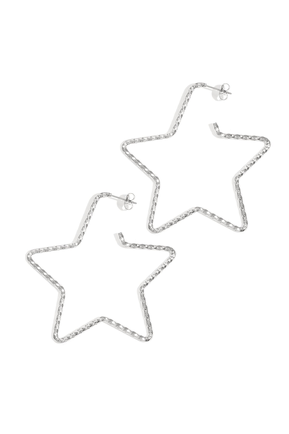 Stylish Star Hoop Earrings for Everyday Glam