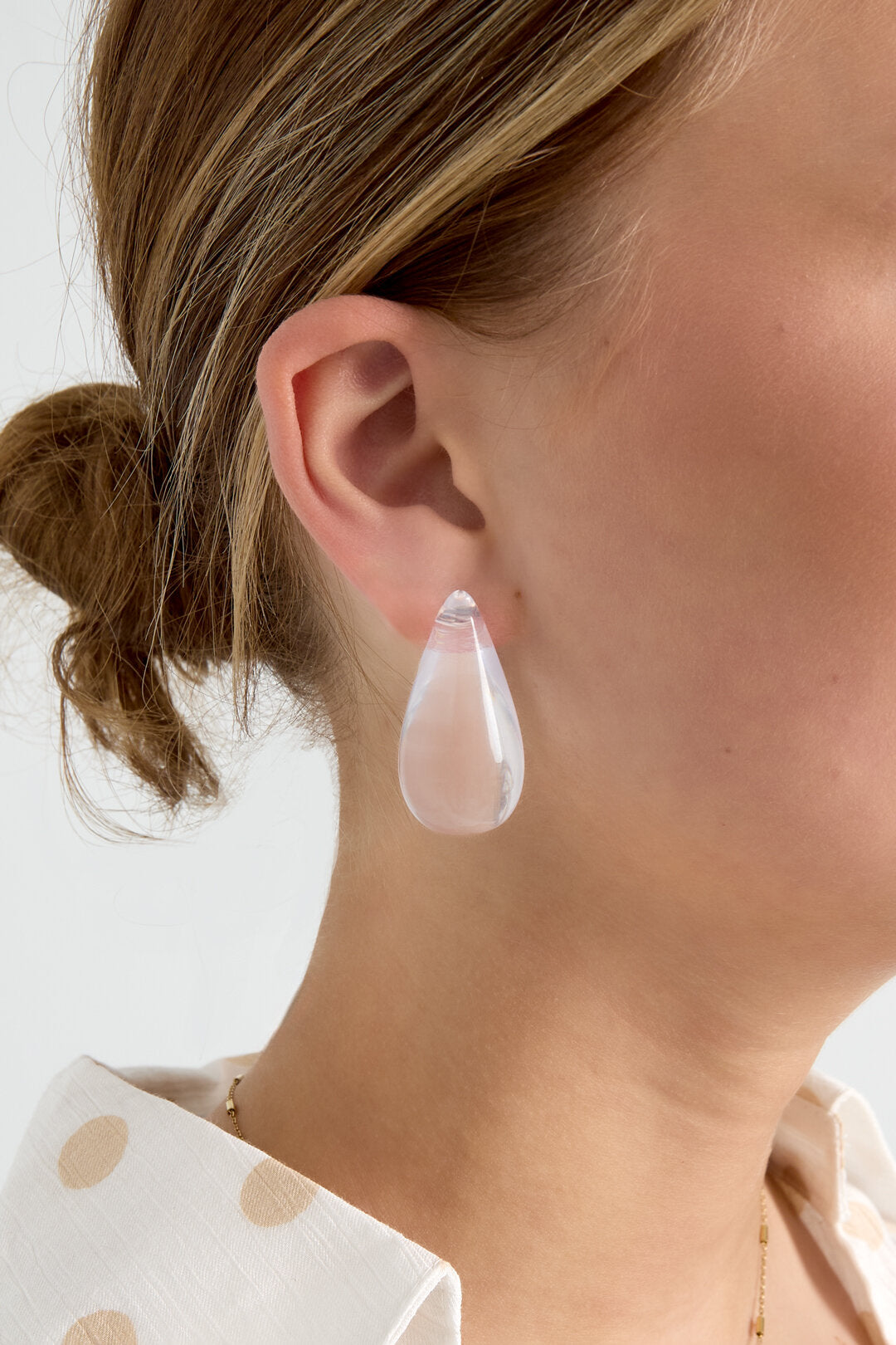 Stylish Resin Stud Earrings for Spring/Summer