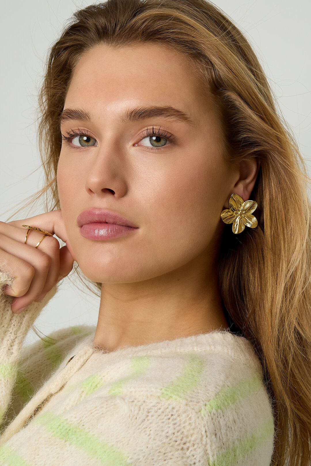 Elegant Flower Stud Earrings for Everyday Glam